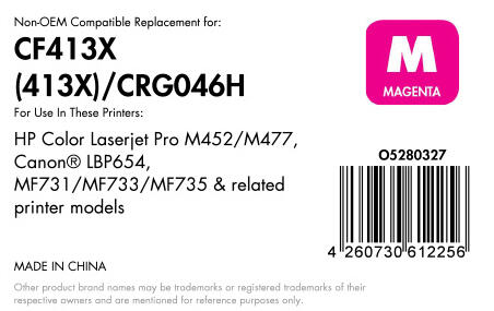 OFFICE-Partner Premium Toner - alternativ zu HP 410X (CF413X) - magenta OFFICE-Partner Premium Toner - alternativ zu HP 410X (CF413X) - magenta